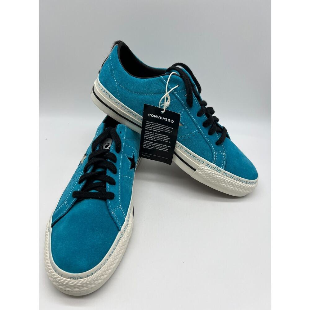 Converse One Star Pro Ox Sean Pablo Rapid Teal 173215C Size Men 8.5/Wom 10 NWT - Picture 5 of 12